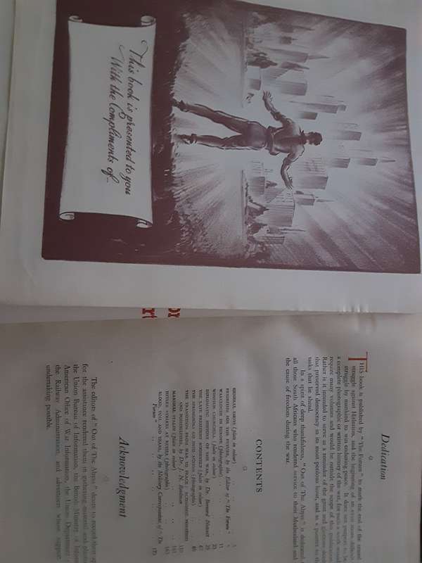 Out of the Abyss, A History of World War II edited by The Forum