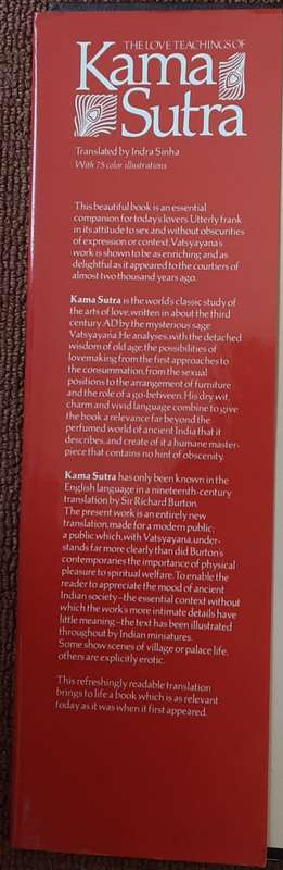 The Love Teachings of Kama Sutra by Indra Sinha