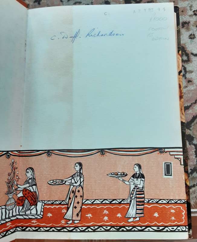 Indian Delights, Book of Recipes on Indian Cookery by Zuleikha Mayat for The Womans Cultural Group