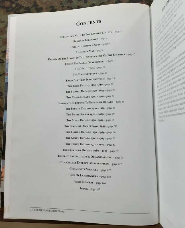 Thge First Hundred Years of the Underberg-Himeville District 1887-1987 **Deluxe edition 16/100**