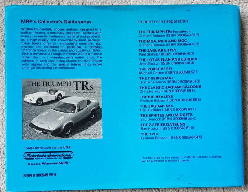 The Big Healeys, A Collector`s Guide by Graham Robson