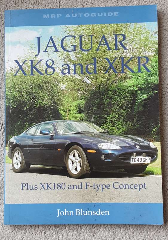 Jaguar XK8 and XKR plus XK180 and F type Concept by John Blunsden