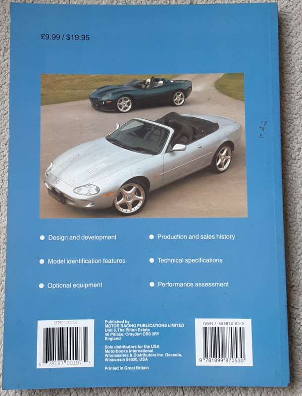 Jaguar XK8 and XKR plus XK180 and F type Concept by John Blunsden