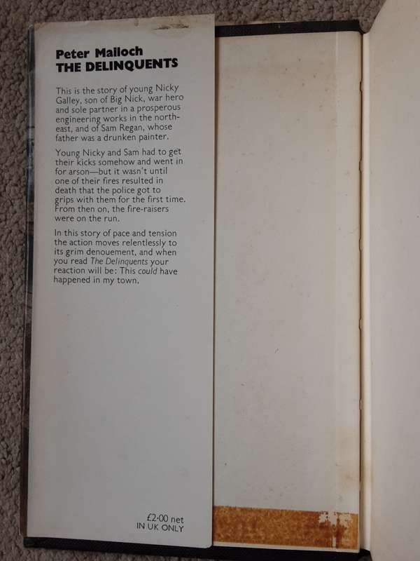 The Delinquents by Peter Malloch **First Edition**