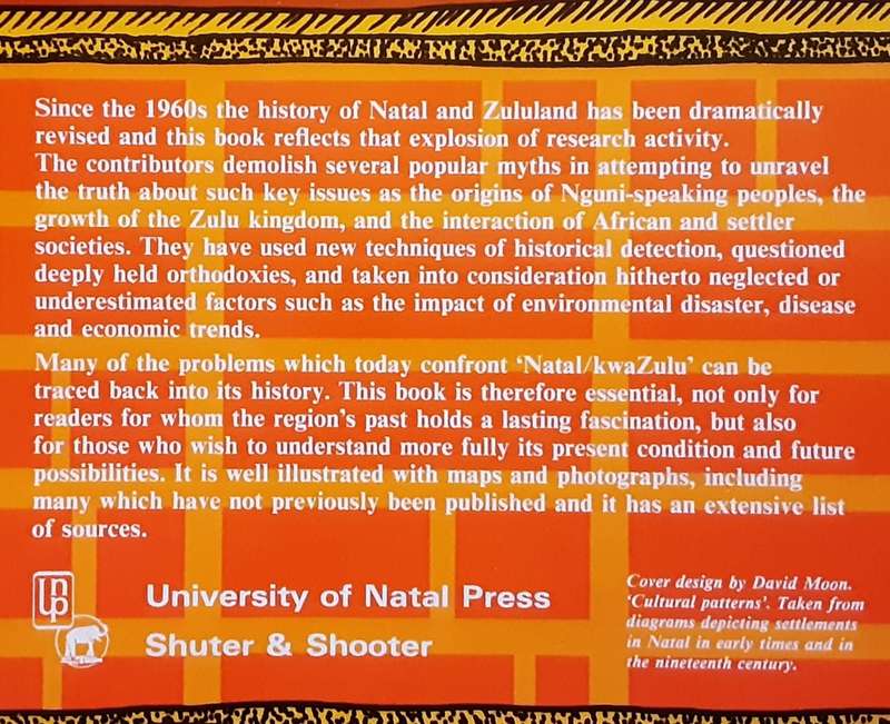 Natal and Zululand from Earliest Times to 1910 by Duminy & Guest