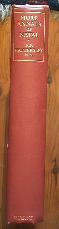 More Annals of Natal by Alan Hattersley