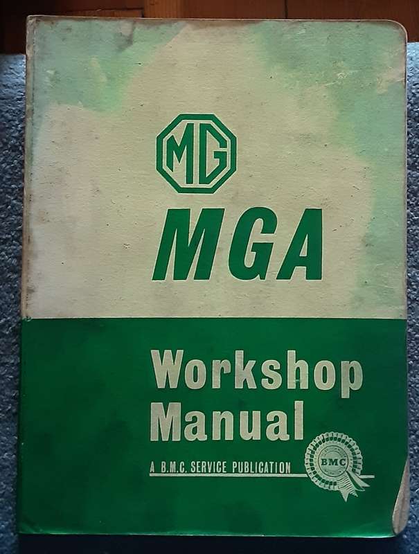 MG MGA Workshop Manual A B.M.C Publication