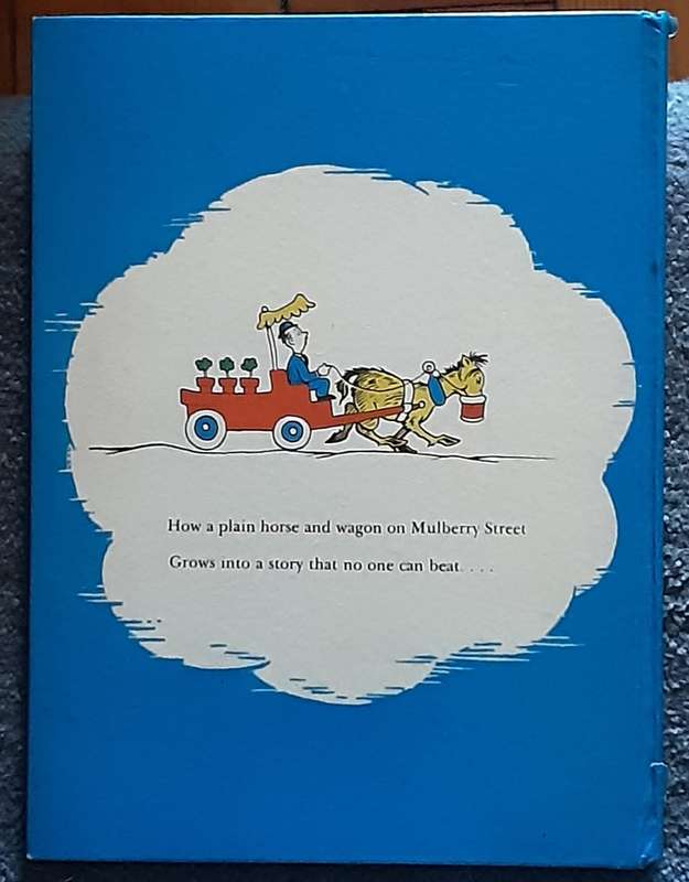 And To Think That I Saw It On Mulberry Street by Dr Seuss  **First UK Edition**