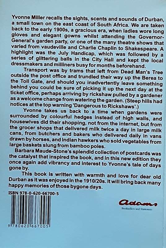 Dear Old Durban by Yvonne Miller & Barbara Stone **Signed Copy**