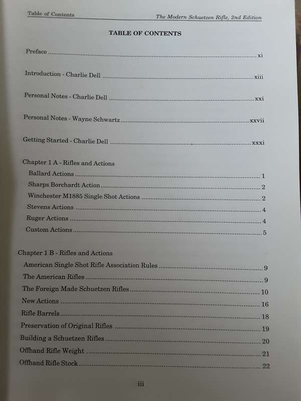 The Modern Schuetzen Rifle, Second Edition by Wayne Schwartz & Charles Dell