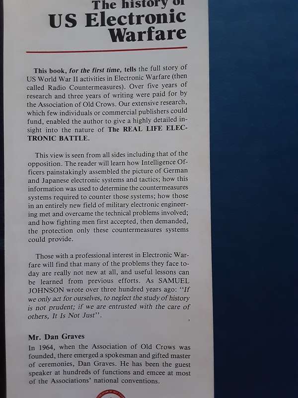 The History of US Electronic Warfare in 2 volumes by Alfred Price