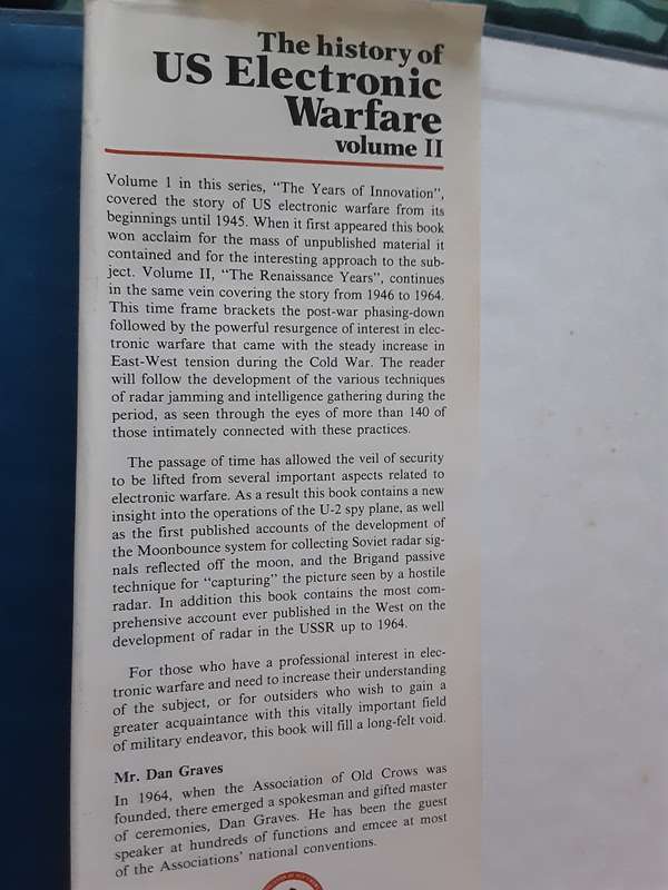 The History of US Electronic Warfare in 2 volumes by Alfred Price