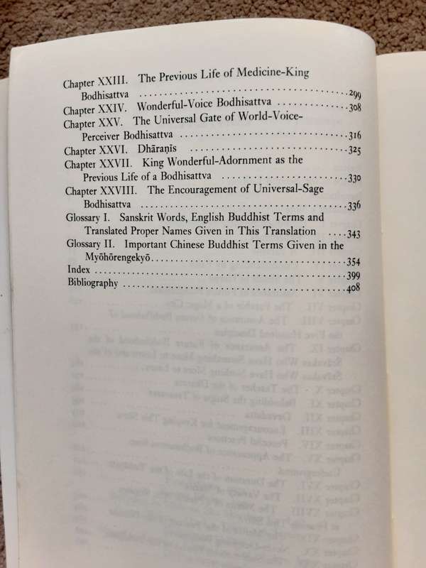The Lotus Sutra translated from the Chinese by Senchu Murano