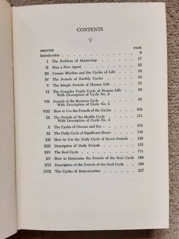 Self Mastery and Fate with the Cycles of Life by H Spencer Lewis
