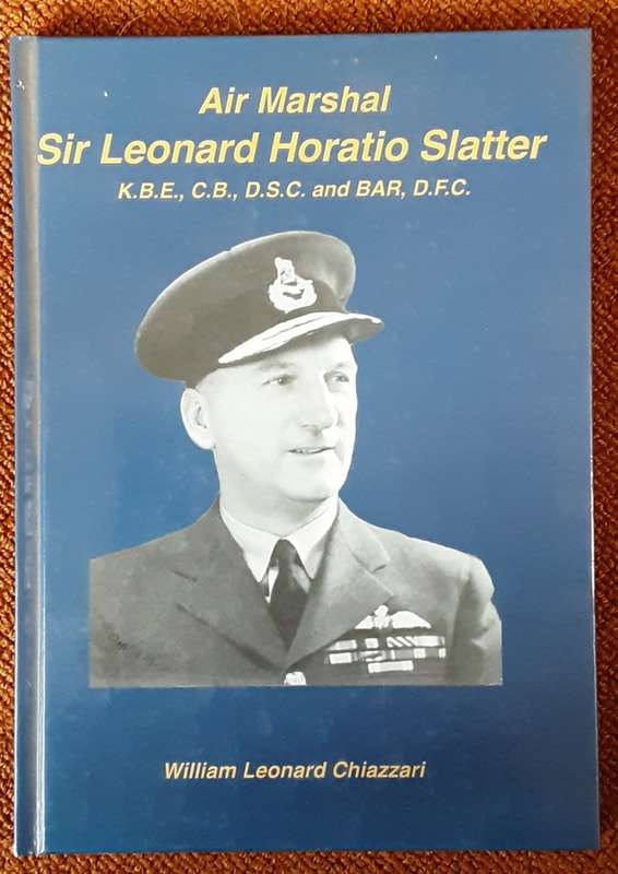 Air Marshall Sir Leonard Horatio Slatter KBE CB DSC & Bar DFC by W L Chiazzari