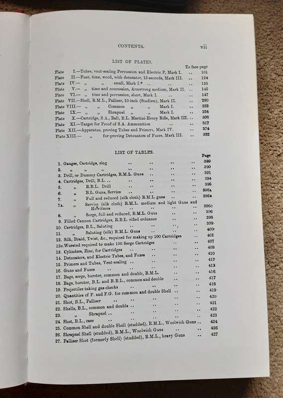 Treatise on Ammunition 1887 Fourth Edition Revised **Reprinted 1998** SCARCE**