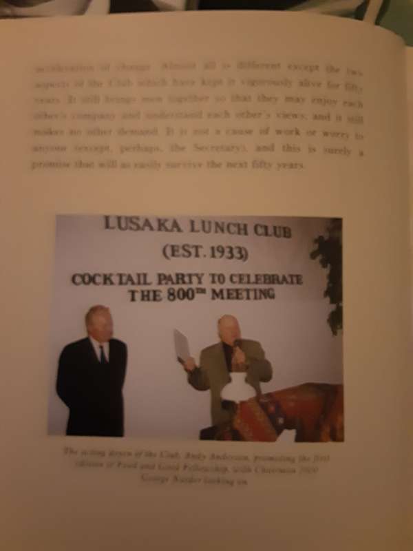 Food & Good Fellowship by Dick Hobson and Gabriel Ellison **Private Publication**