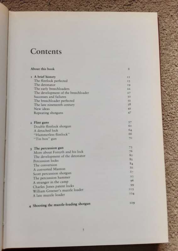 The Shotgun History and Development by Geoffrey Boothroyd