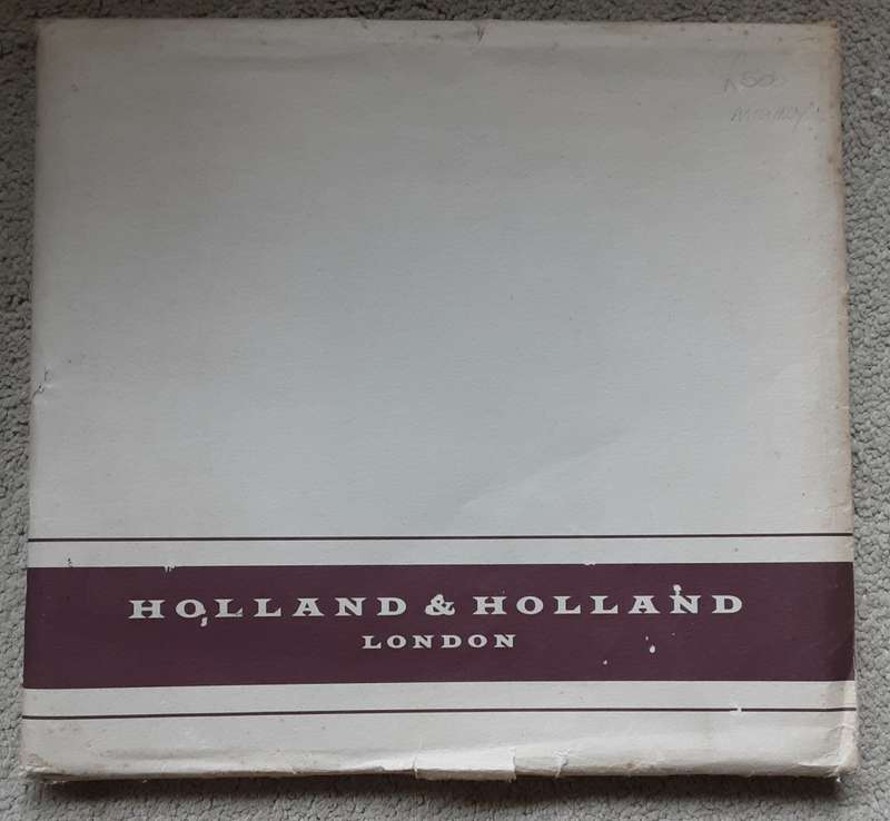 Holland & Holland London 3 x Gun Catalogues circa 1910, 1940s & 1980s