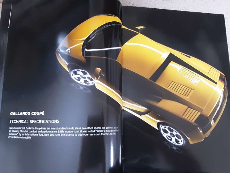 Lamborghini Callardo Coupe / Callardo Spyder Sale Catalogue