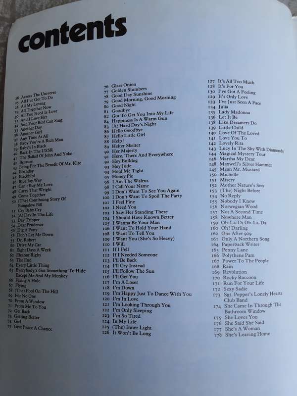 The Beatles Complete, Piano Vocal/Easy Organ by Wise Publications