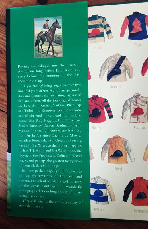 They`re Racing! The Complete Story of Australian Racing introduction by Les Carlyon