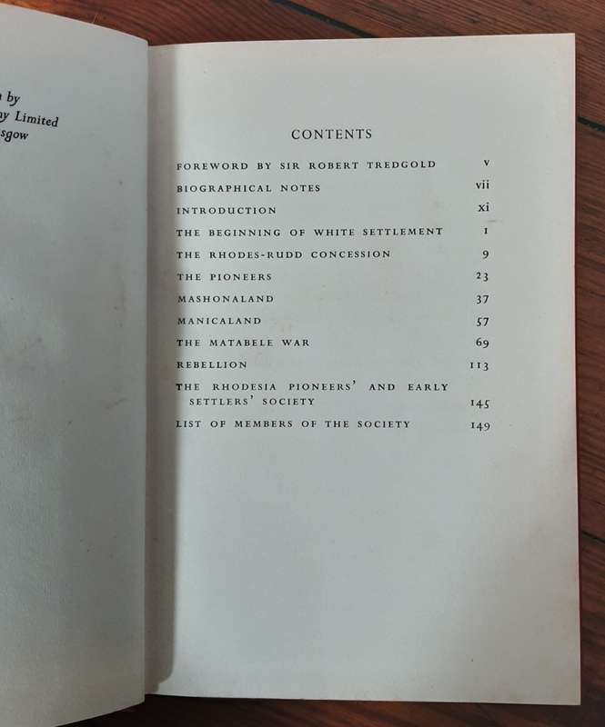 Rhodesian Genesis by Neville Jones