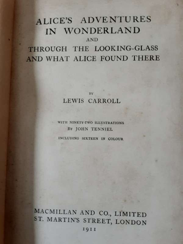 Alice`s Adventures in Wonderland and Through the Looking Glass and what Alice Found There by L Carro