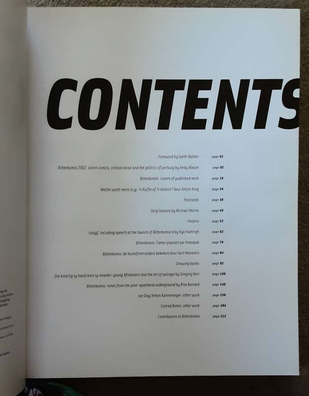 The Big Bad Bitterkomix Handbook by Anton Kannemeyer and Conrad Botes