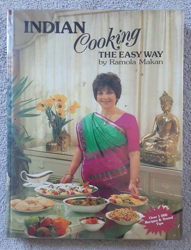 Indian Cooking The Easy Way by Ramola Makan **Signed Copy **