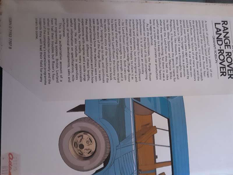 The Range Rover Land Rover by Graham Robson