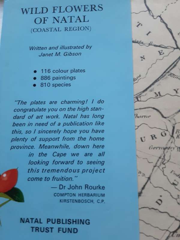 Wild Flowers of Natal Coastal Region & Inland Region by Janet Gibson