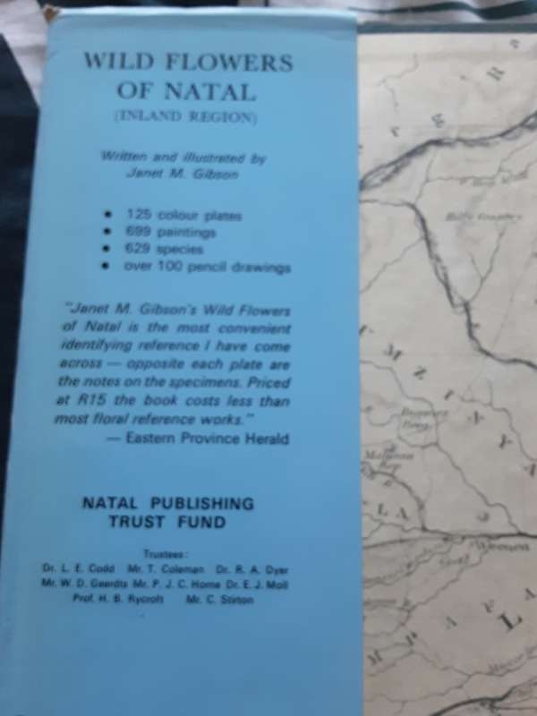 Wild Flowers of Natal Coastal Region & Inland Region by Janet Gibson