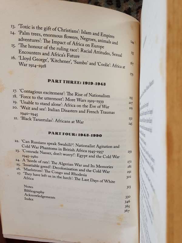 Empires in the Sun, The Struggle for the Mastery of Africa by Lawrence James **SIGNED COPY**