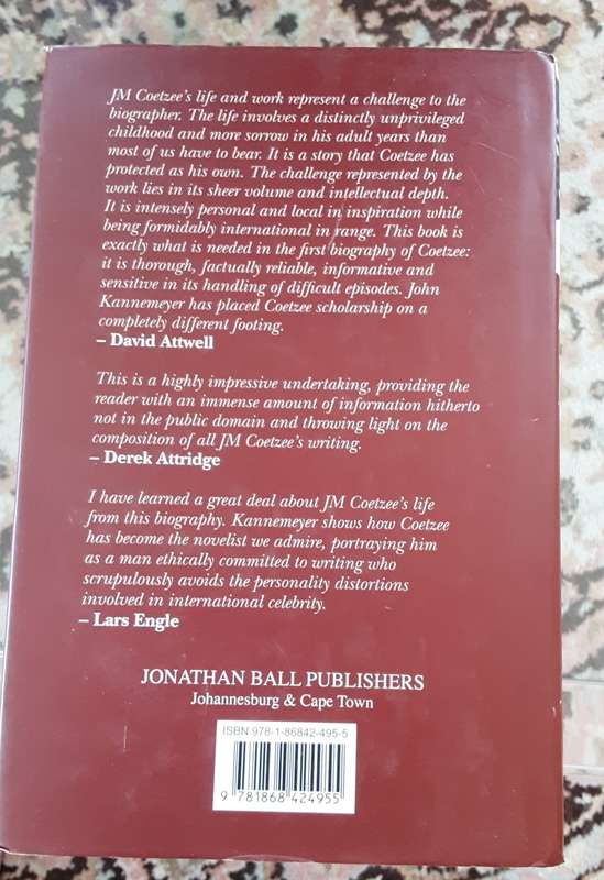 J M Coetzee, A Life in Writing by J C Kannemeyer
