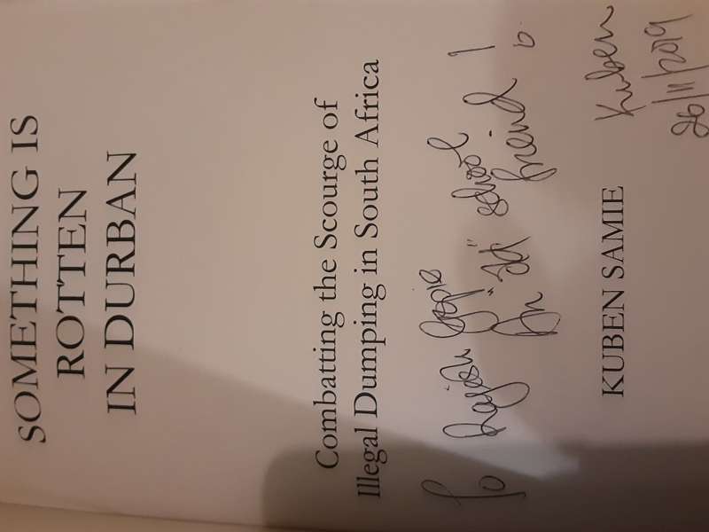 Something is Rotten in Durban by Kuben Samie **Signed Copy **