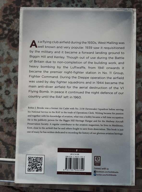 From Moths to Merlins, RAF West Malling Premier Night Fighter Station by Robin Brooks