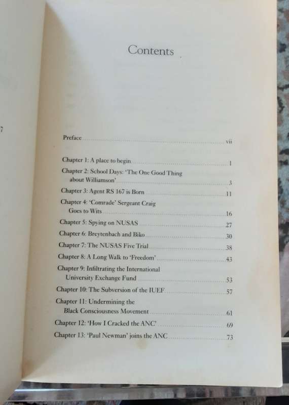 Spy Uncovering Craig Williamson by Jonathan Ancer