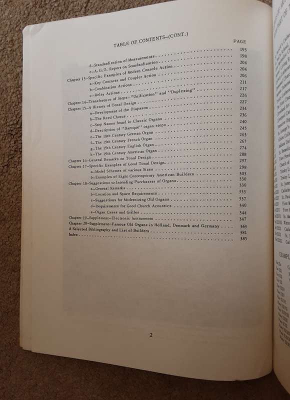 The Contemporary American Organ  by William H Barnes