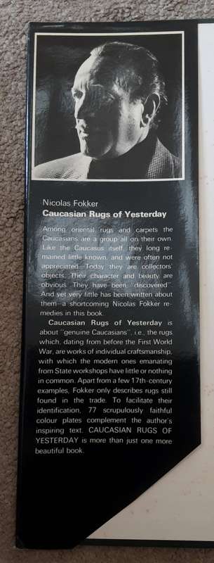 Caucasian Rugs of Yesterday Nicolas Fokker