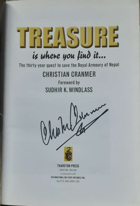 Treasure is where you find it.....The Thirty Year quest to save the Royal Armoury of Nepal