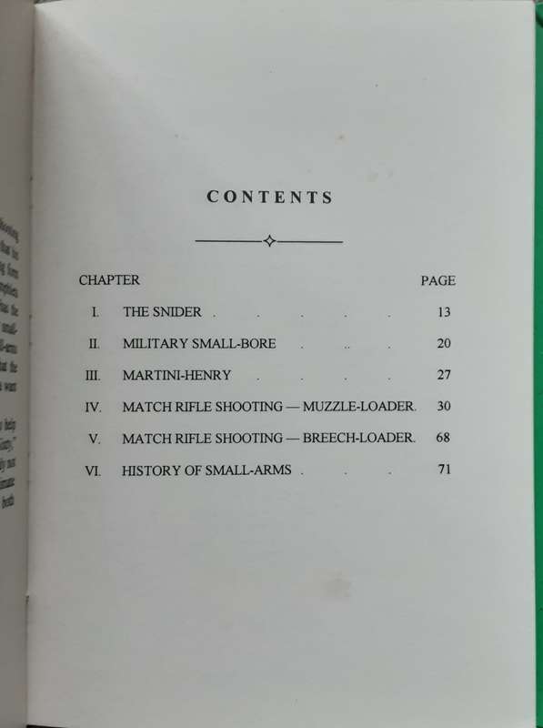 The Three Rifles, The Snider, The Military Smallbore, The Match Rifle by Mjr Stamford S Young