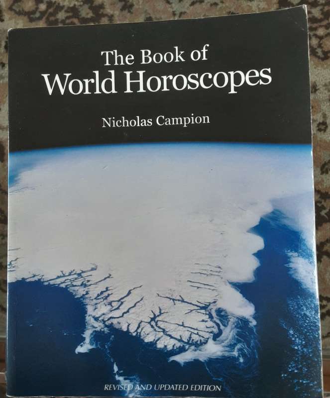 The Book of World Horoscopes by Nicholas Campion **third edition Revised 1999**