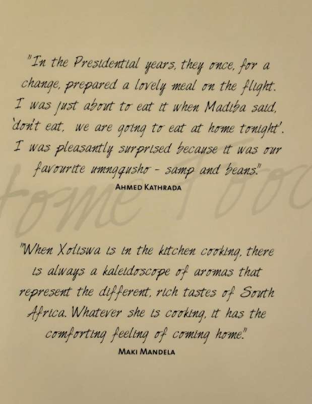 Ukutya Kwasekhaya Tastes from Nelson Mandela`s Kitchen by Xoliswa Ndoyiya with Anna Tripido