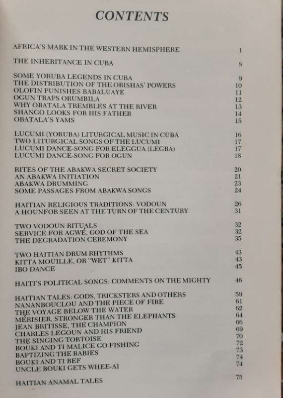 A treasury of Afro American Folklore by Harold Courlander