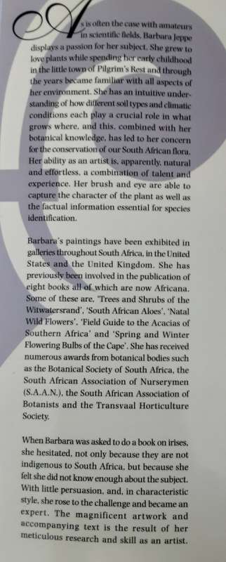 Irises by Barbara Jeppe