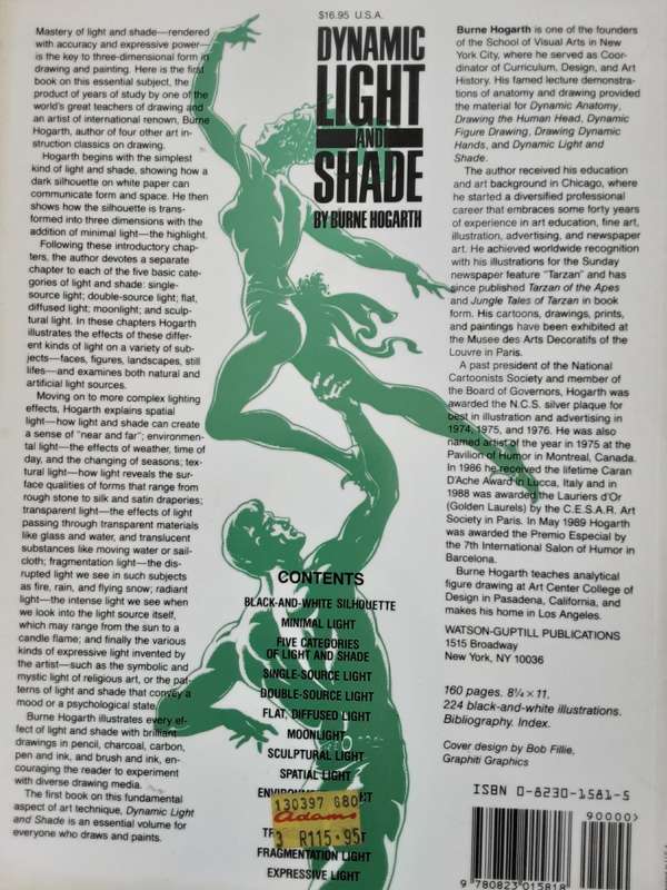 Dynamic Light & Shade by Burne Hogarth