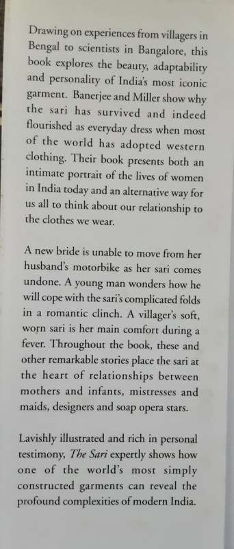 The Sari by Mukulika Banerjee & Daniel Miller