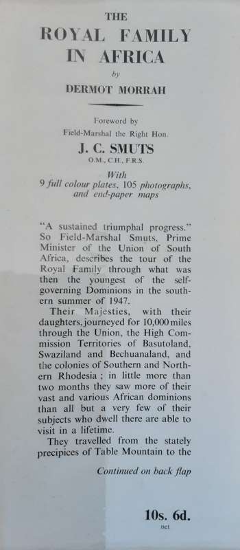 The Royal Family in Africa  1947 by Dermot Morrah