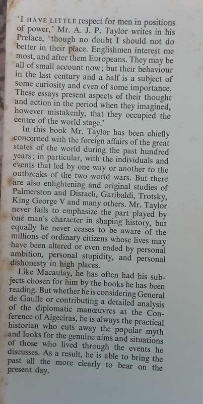 Englishmen and Others by A J P Taylor